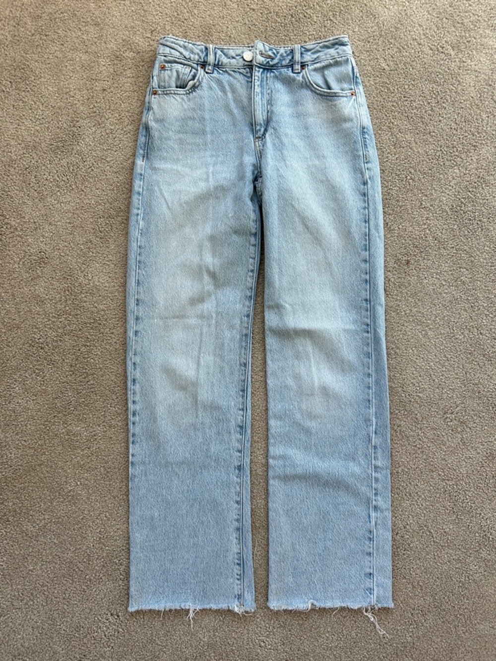Women’s Garage Blue 90’s Straight Jeans - Picture 2 of 10